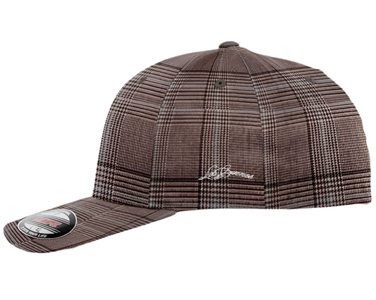 LJ Crest Plaid Cap