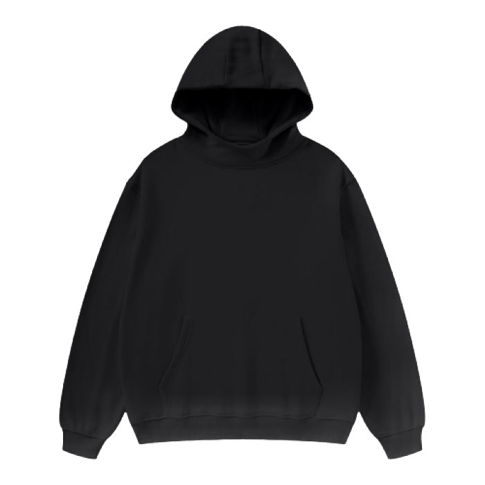 Elevated Basic High Neck Hoodie