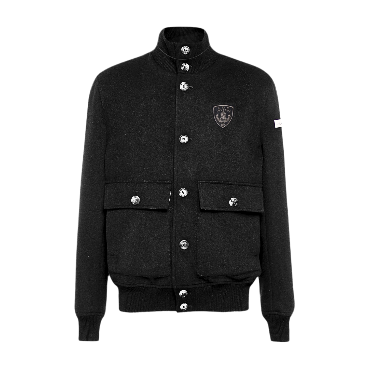 Knit Emblem Jacket