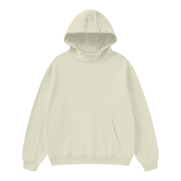 Elevated Basic High Neck Hoodie