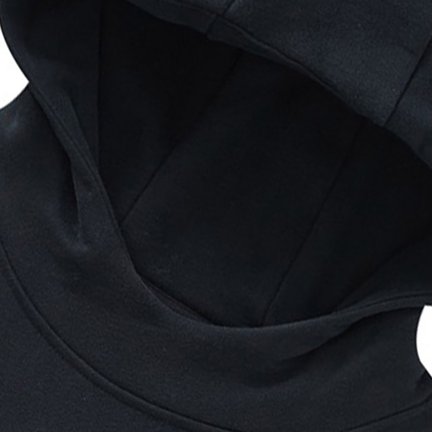 Elevated Basic High Neck Hoodie